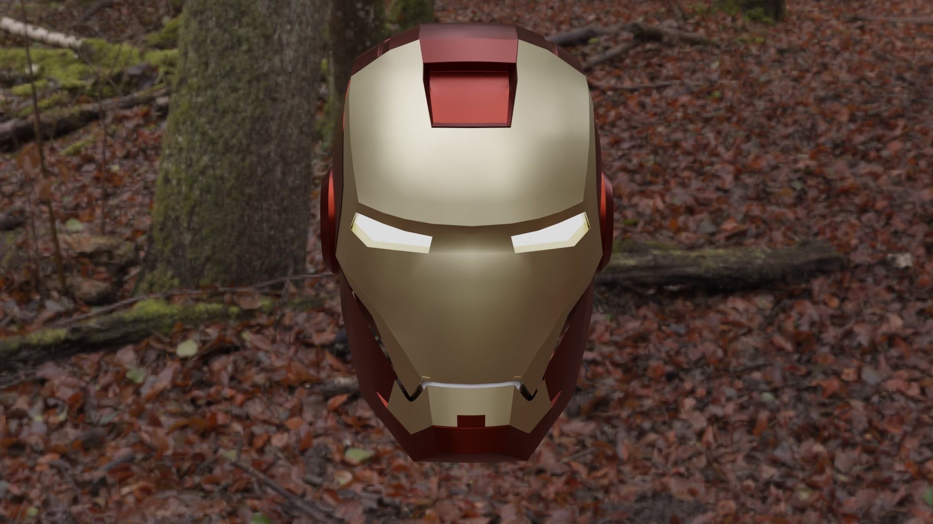 Ironman first Helmet 3D model_55