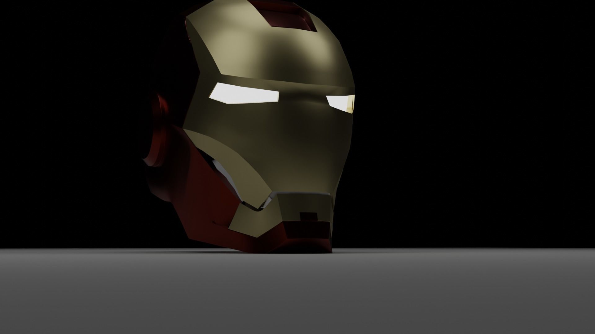 Ironman first Helmet 3D model_29