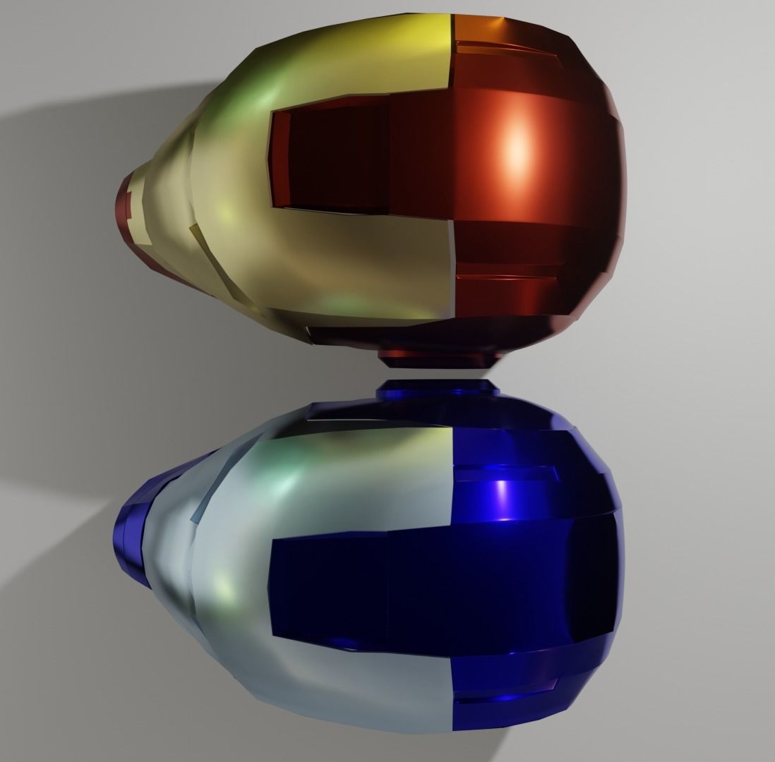 Ironman first Helmet 3D model_22