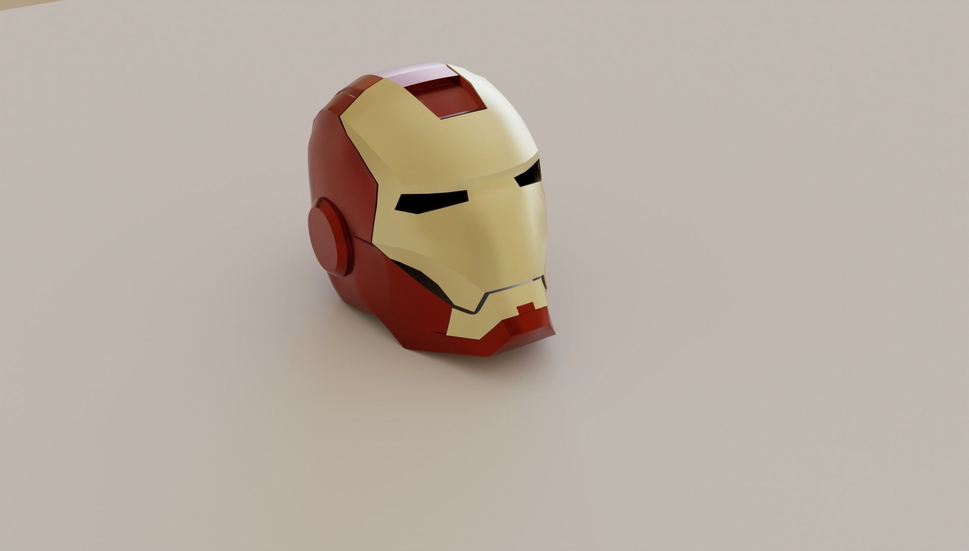 Ironman first Helmet 3D model_46