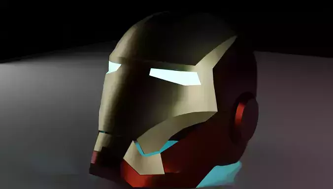 Ironman first Helmet 3D model Ironman first Helmet 3D model