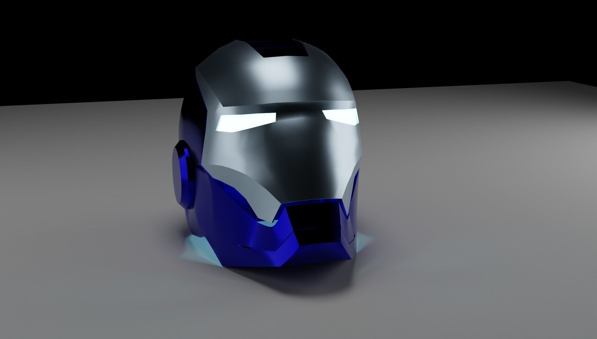 Ironman first Helmet 3D model_5