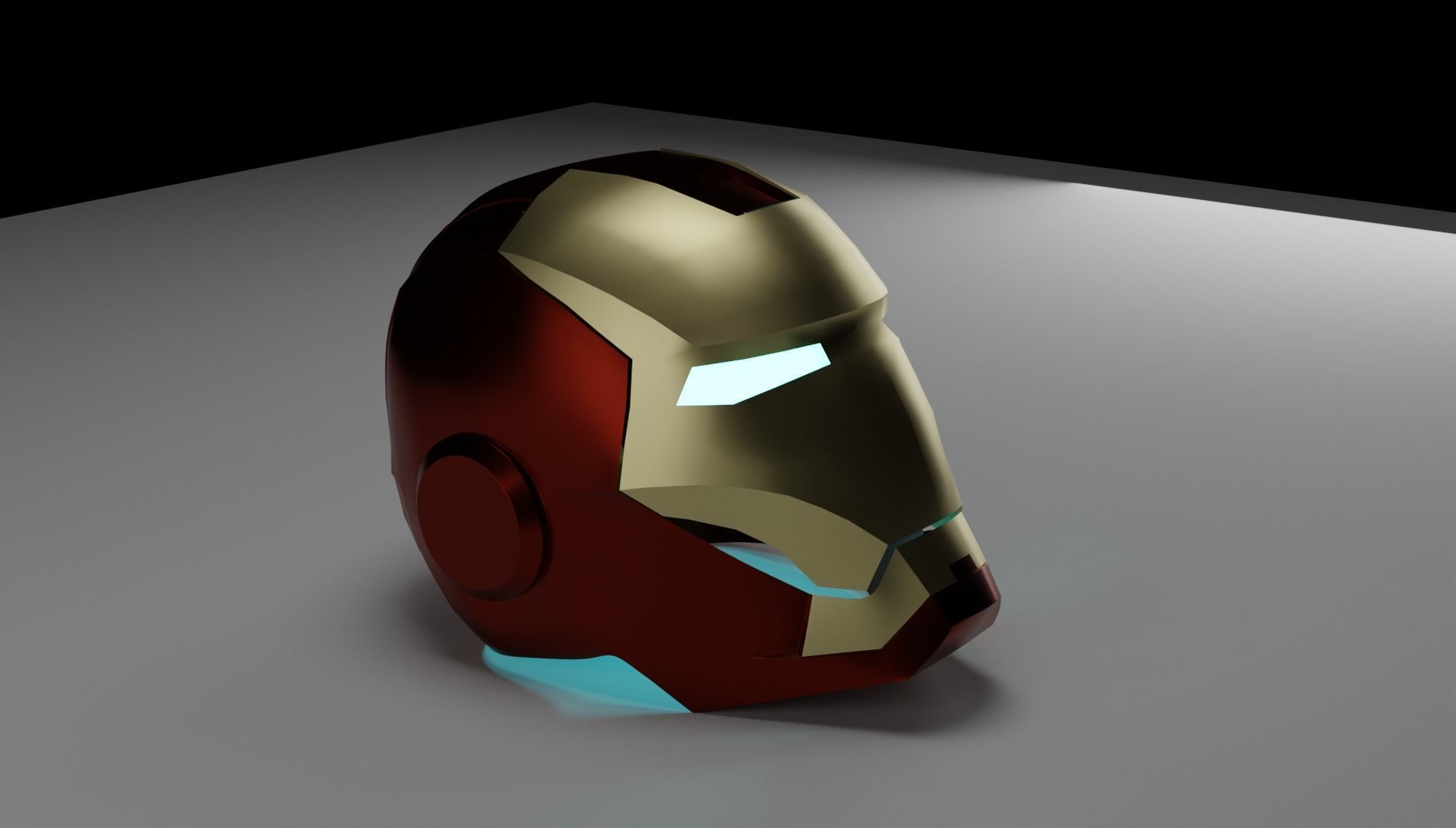 Ironman first Helmet 3D model_13