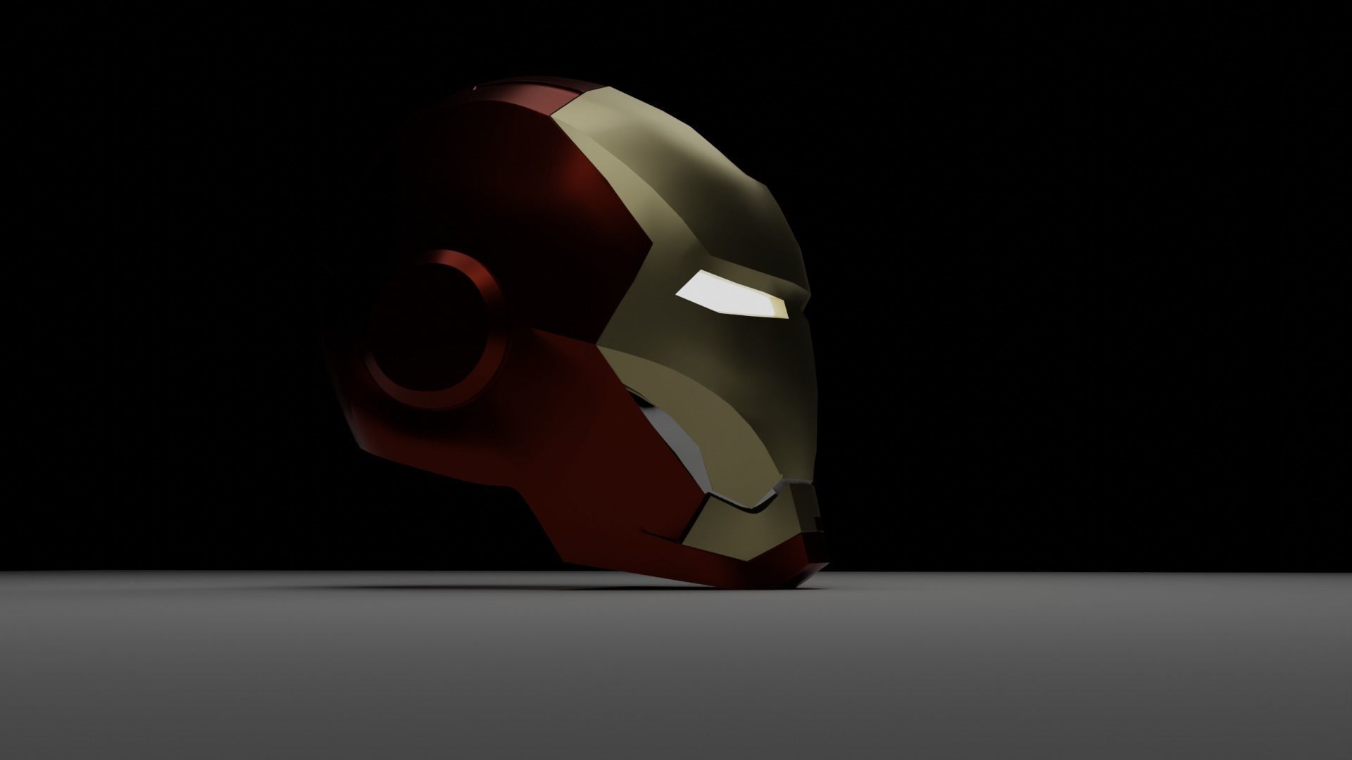 Ironman first Helmet 3D model_30