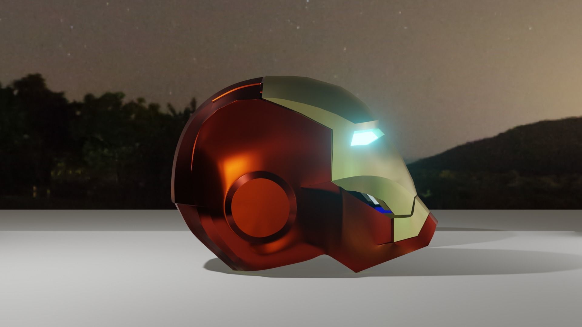 Ironman first Helmet 3D model_21