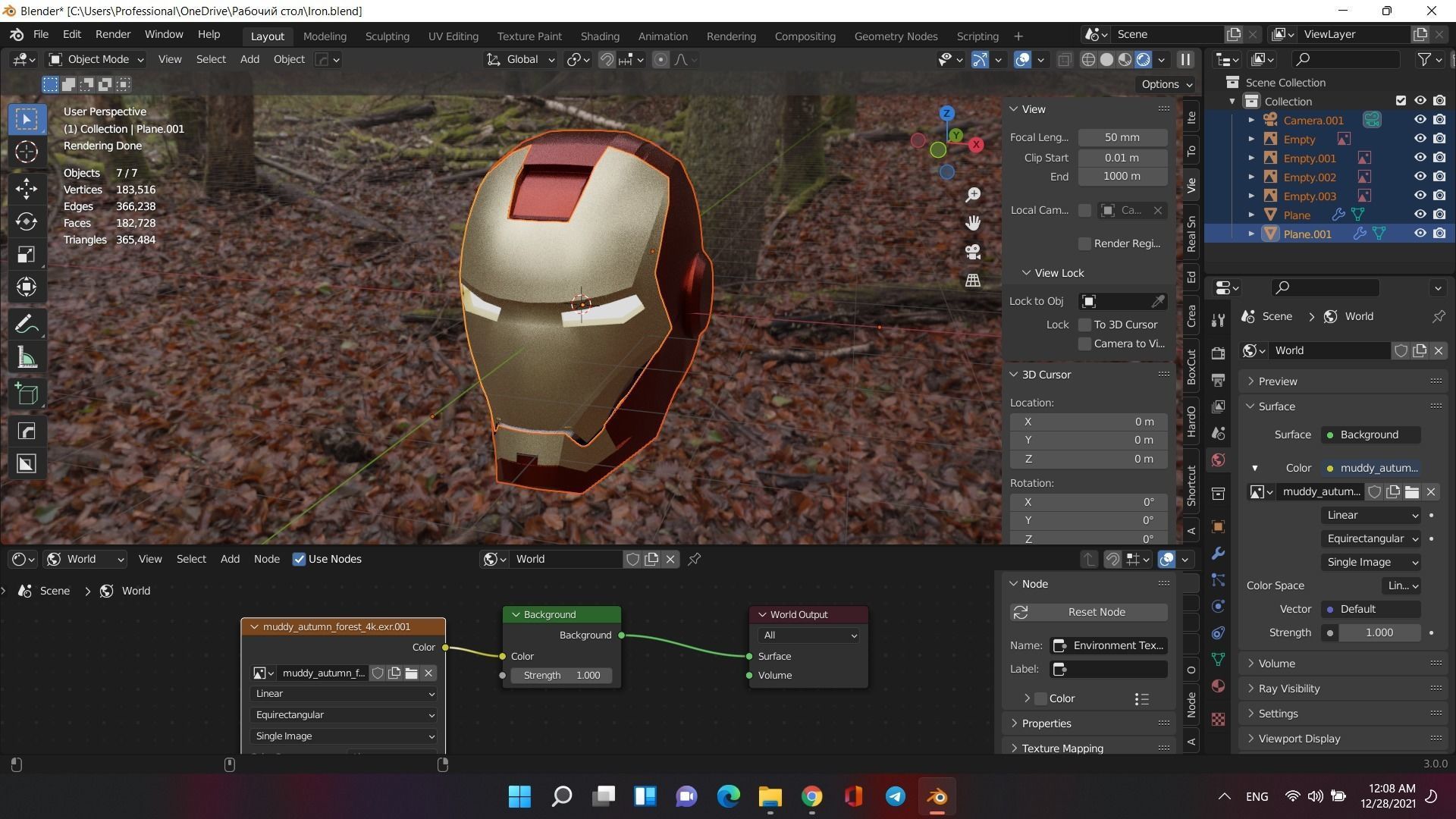 Ironman first Helmet 3D model_23