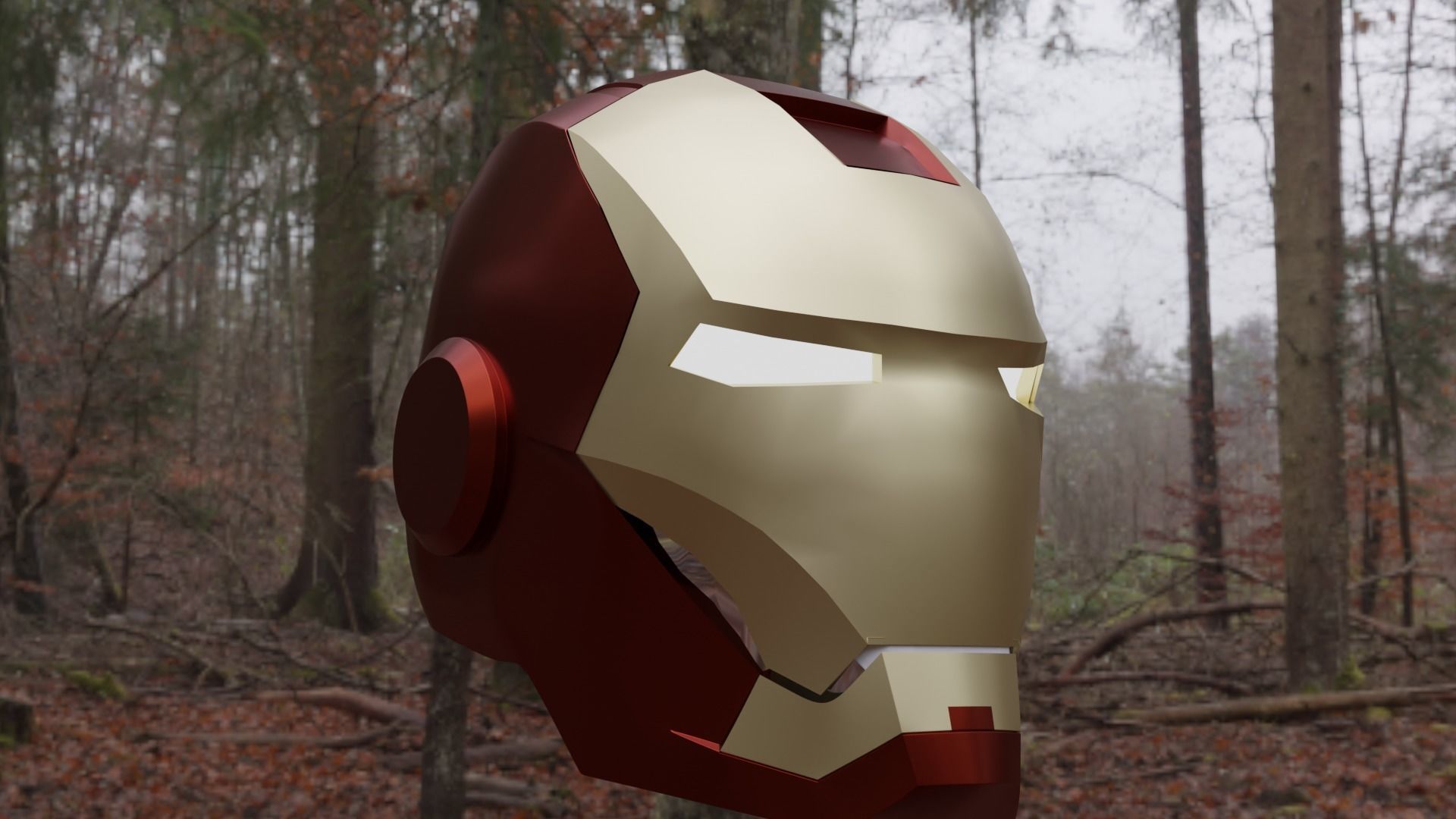 Ironman first Helmet 3D model_53