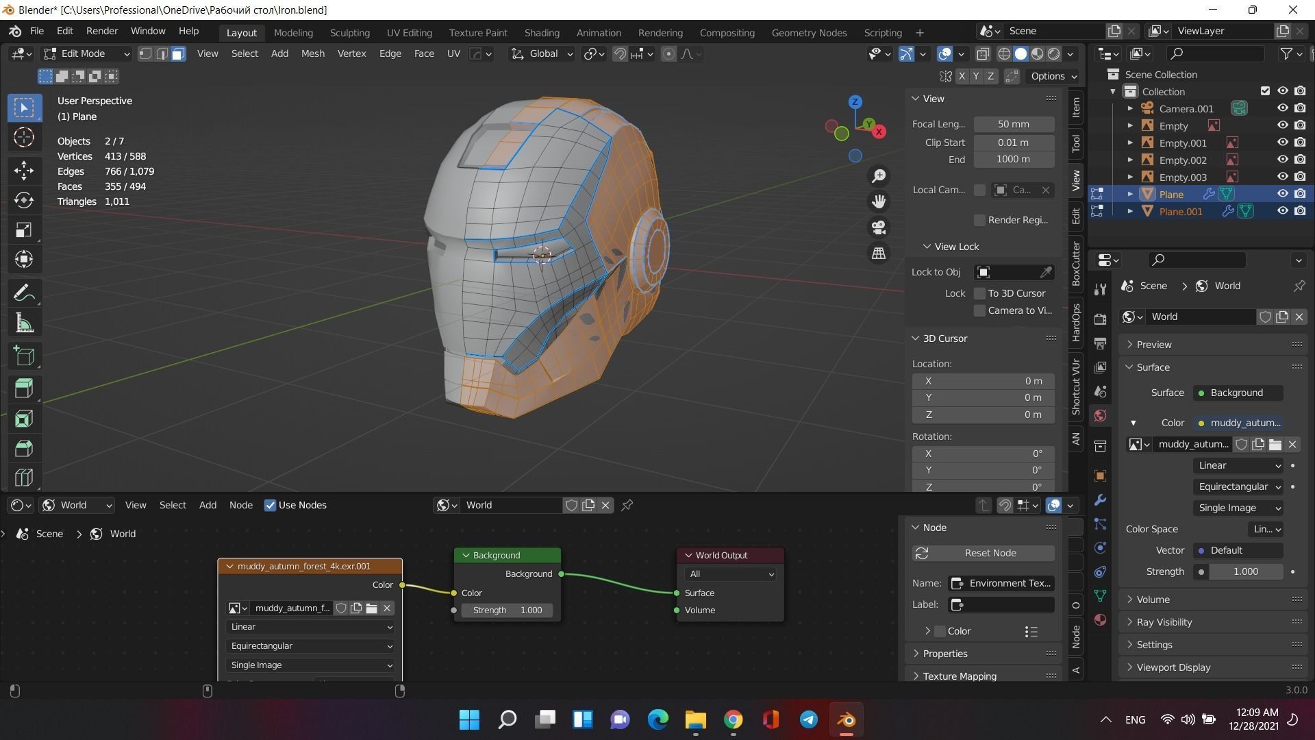 Ironman first Helmet 3D model_28