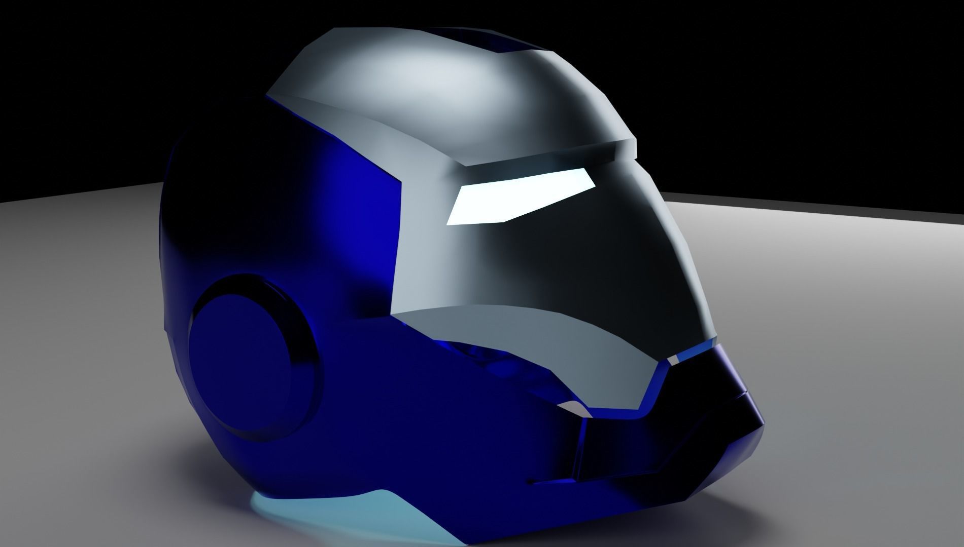 Ironman first Helmet 3D model_47