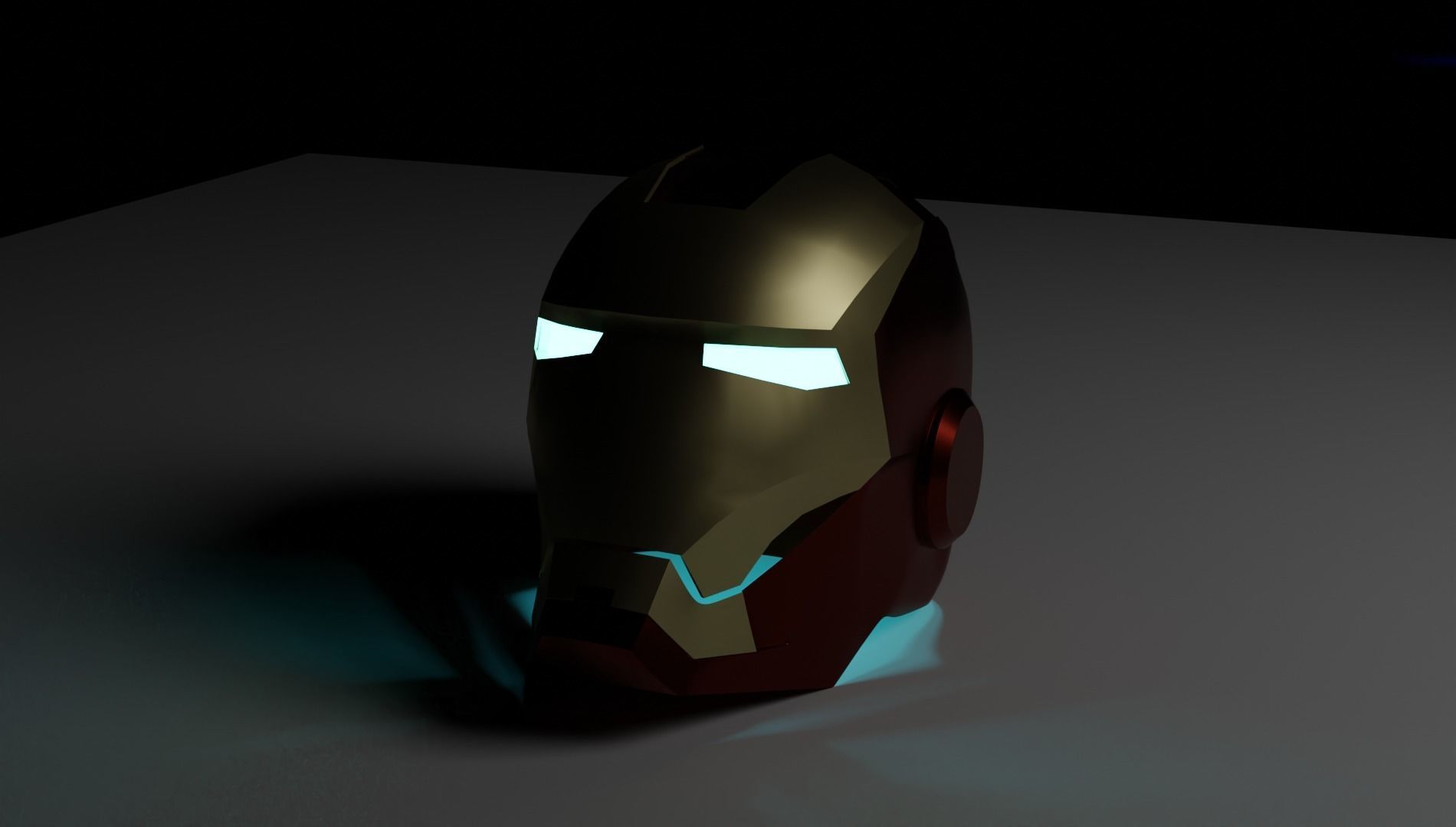 Ironman first Helmet 3D model_36