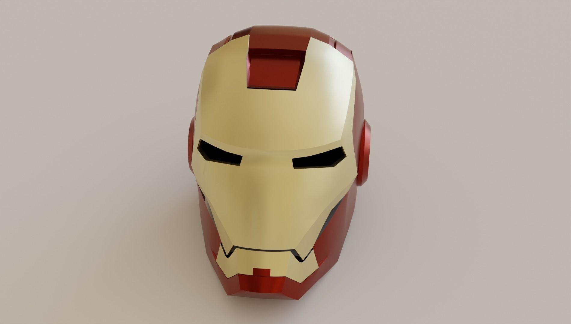 Ironman first Helmet 3D model_48