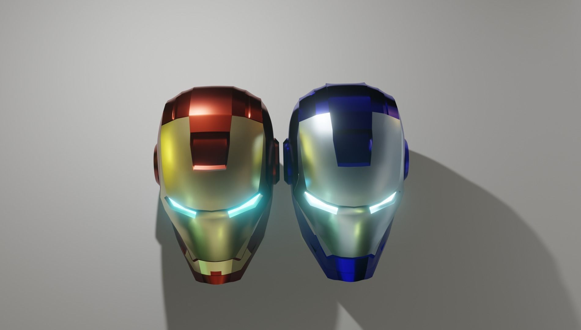 Ironman first Helmet 3D model_7