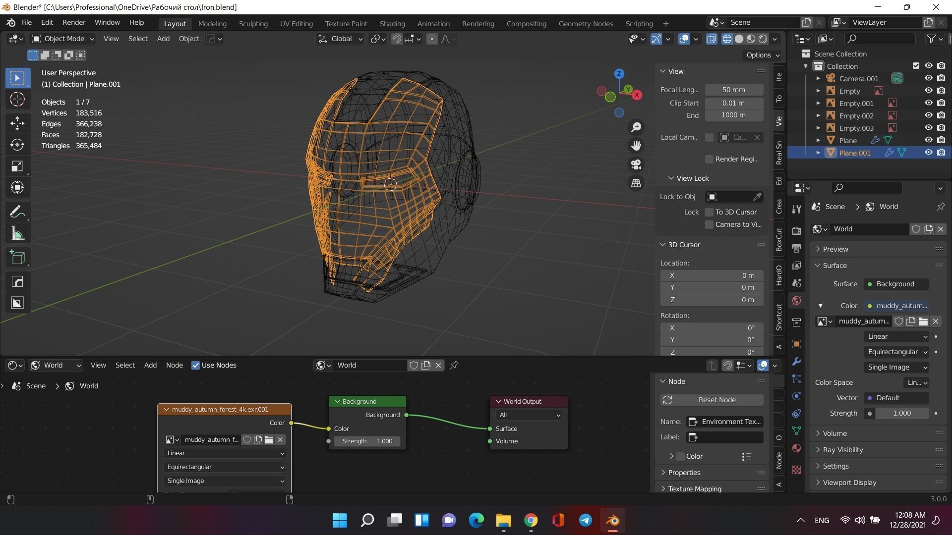 Ironman first Helmet 3D model_42