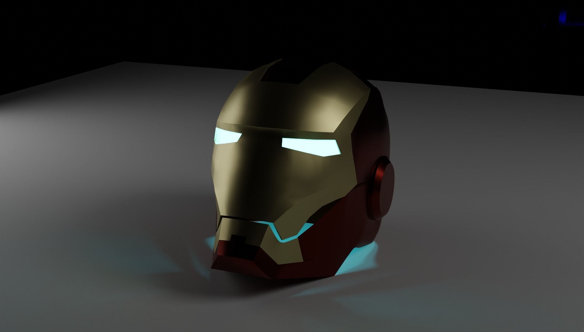 Ironman first Helmet 3D model_35