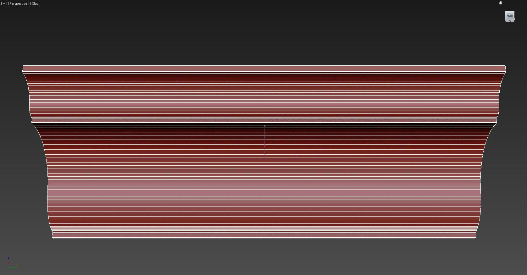 Cornice Moulding Low-poly 3D model_8