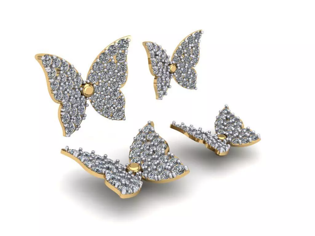 Butterfly - For Multiple jewelry use 3D print model