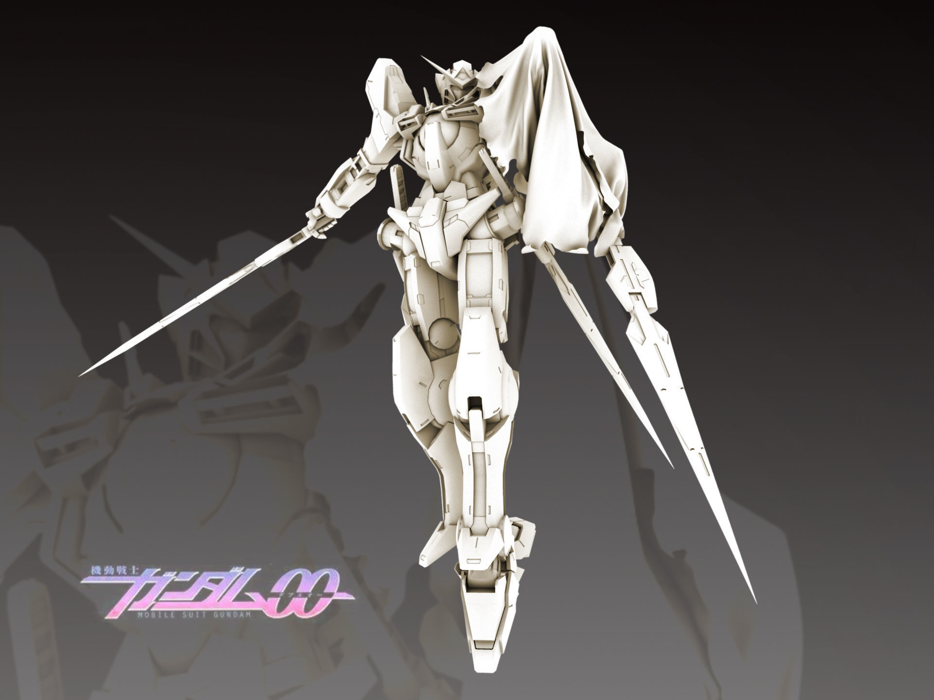 As much as zero zero can angels robot mecha 3D model_7