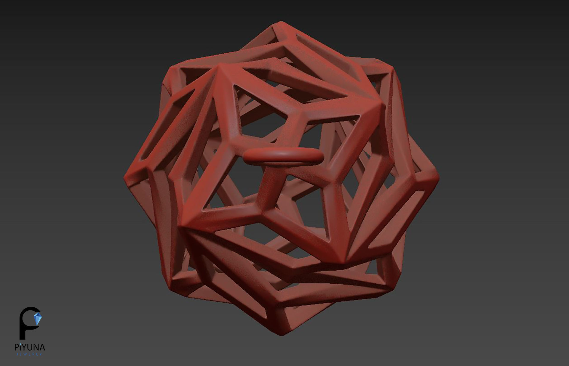 Pendant 071 3D print model_7