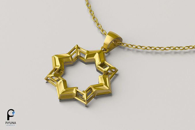 Eslimi pendant 075 3D print model