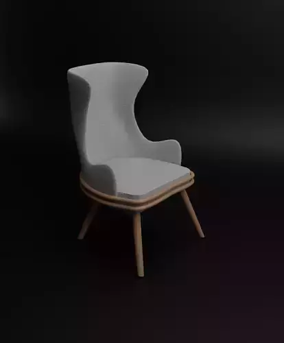 Excellent wing chair