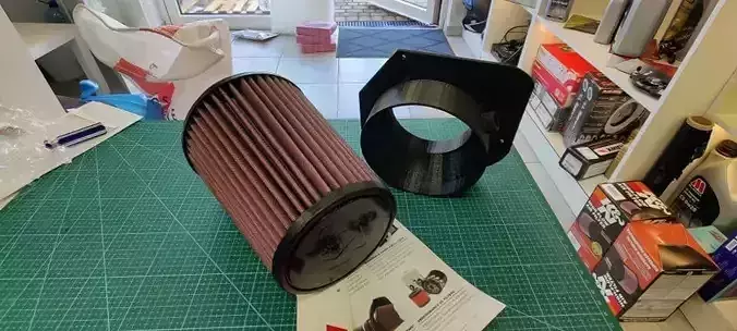 Intake for 45 CLA45 GLA45 W176 c117 X165 without restriction 3D print model