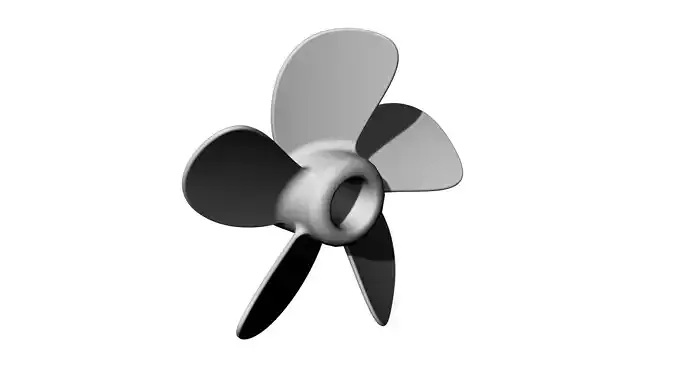 3 Sizes 5 Blade Propeller 3D print model