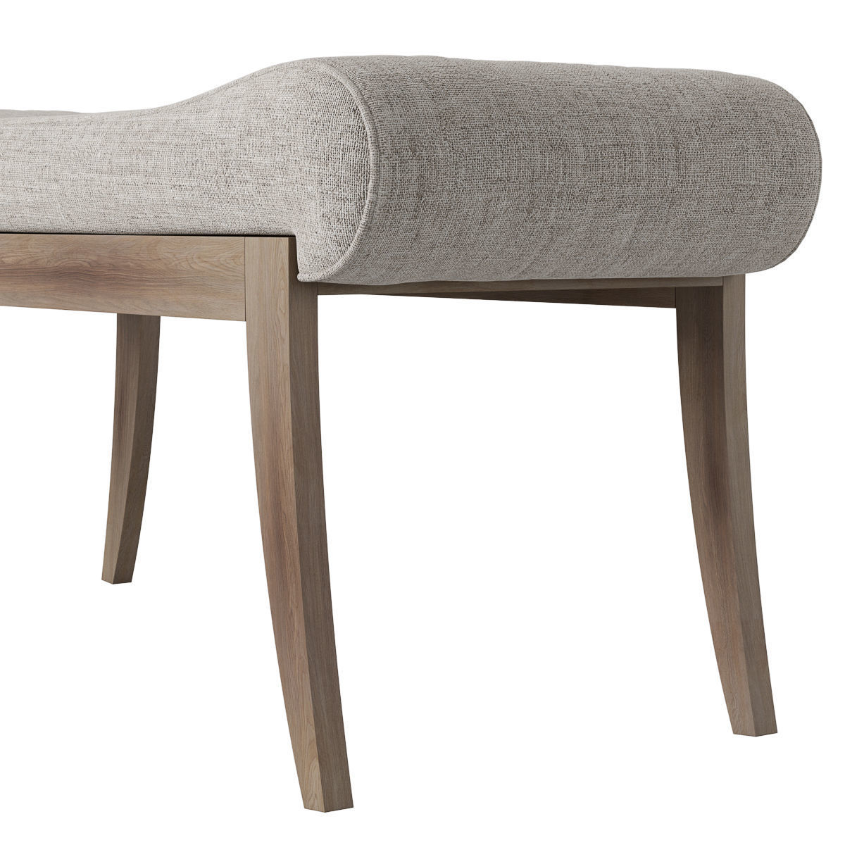 Kravet Robert Saddle by Lee Jofa Bench  Low-poly 3D model_3