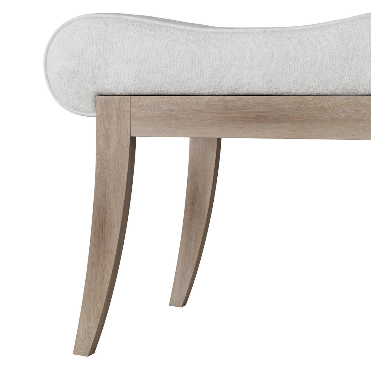 Kravet Robert Saddle by Lee Jofa Bench  Low-poly 3D model_2