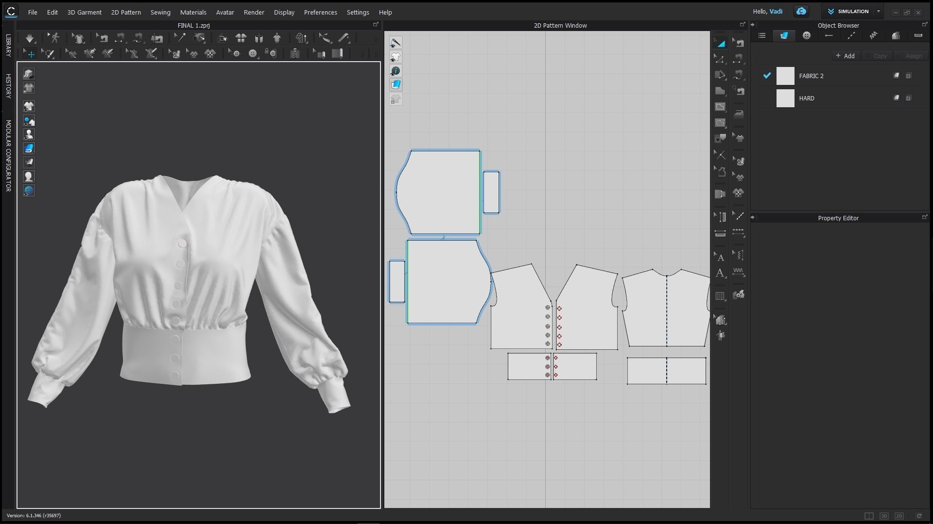 Female Shirts 2 3D model_8