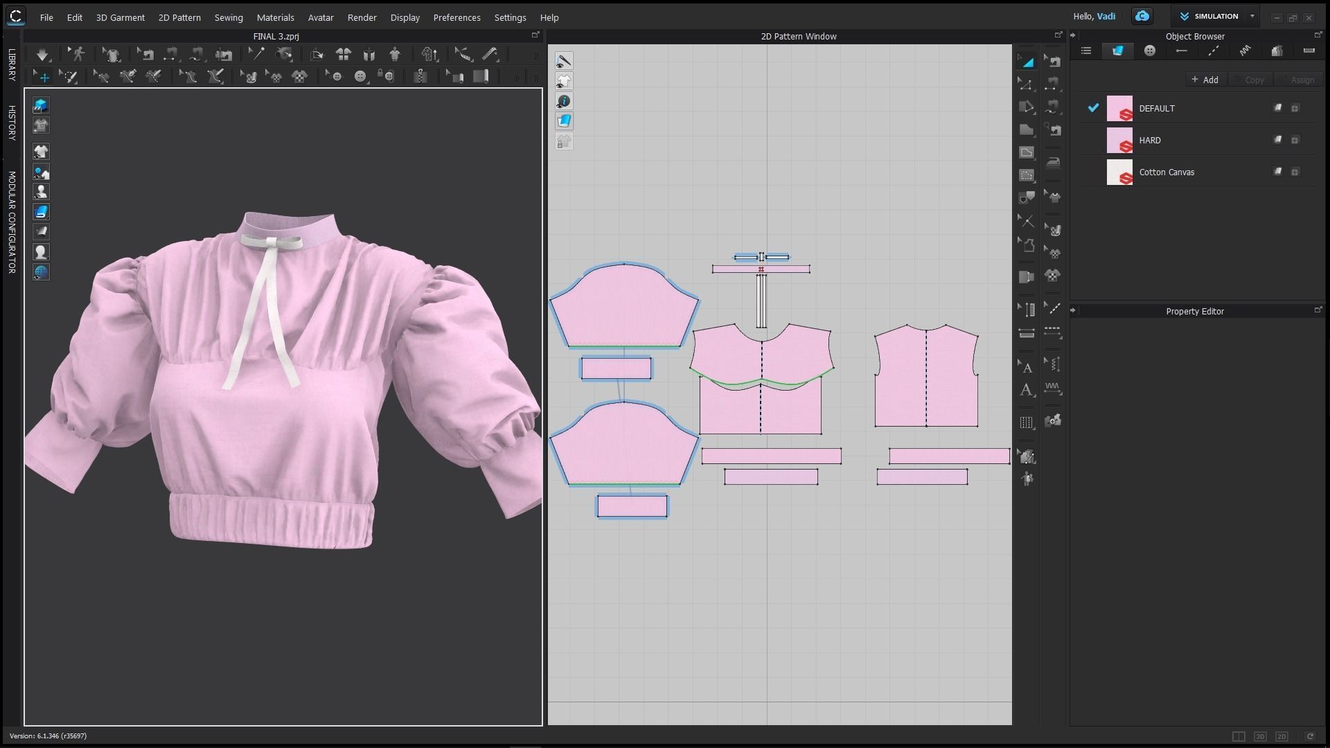 Female Shirts 2 3D model_7