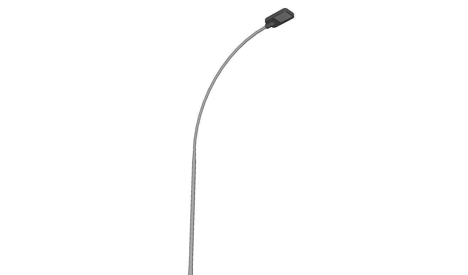 Lamp Post - Light Pole - Light Post - Street Light 08 3D model_0