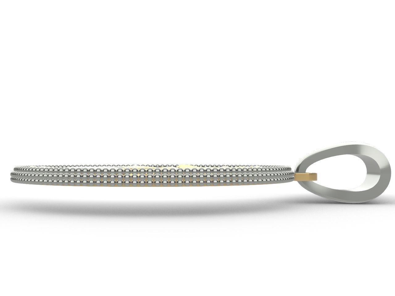 Jesus pendant stl files verified 3D print model_8