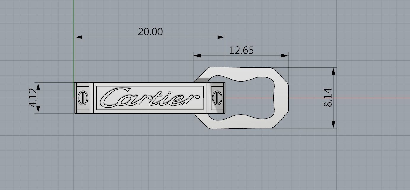 Enamel chain 3D print model_2