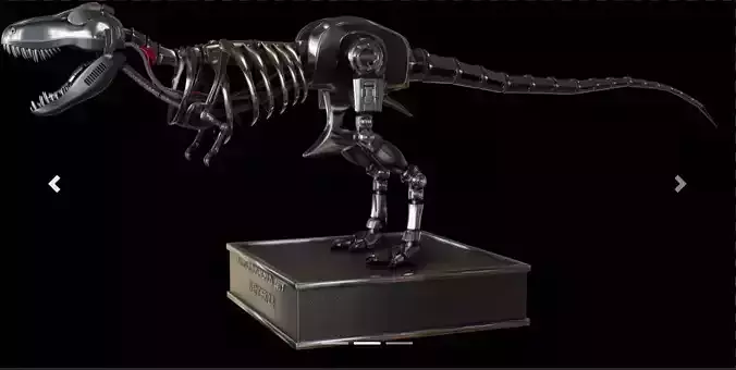 Robot T-Rex 3D model