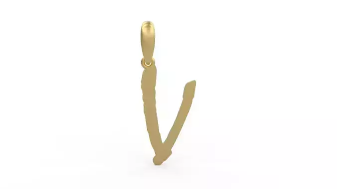 Initial Letters Pendant Mistral V