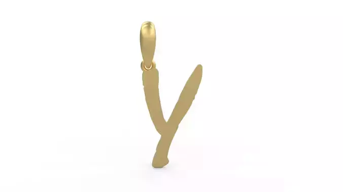 Initial Letters Pendant Mistral Y