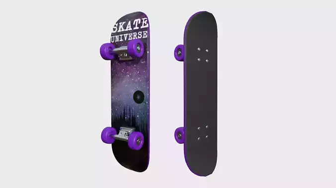 Cartoon Skate 03 Purple - Character Sport Equipment