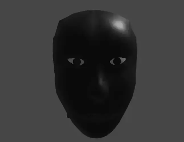 Black Man Low Poly