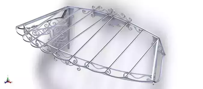 Neo pergola 3D model