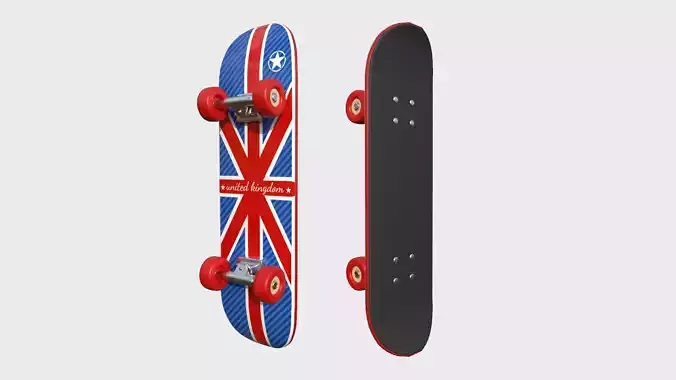 Cartoon Skate 05 Red UK - Character Sport Equipment