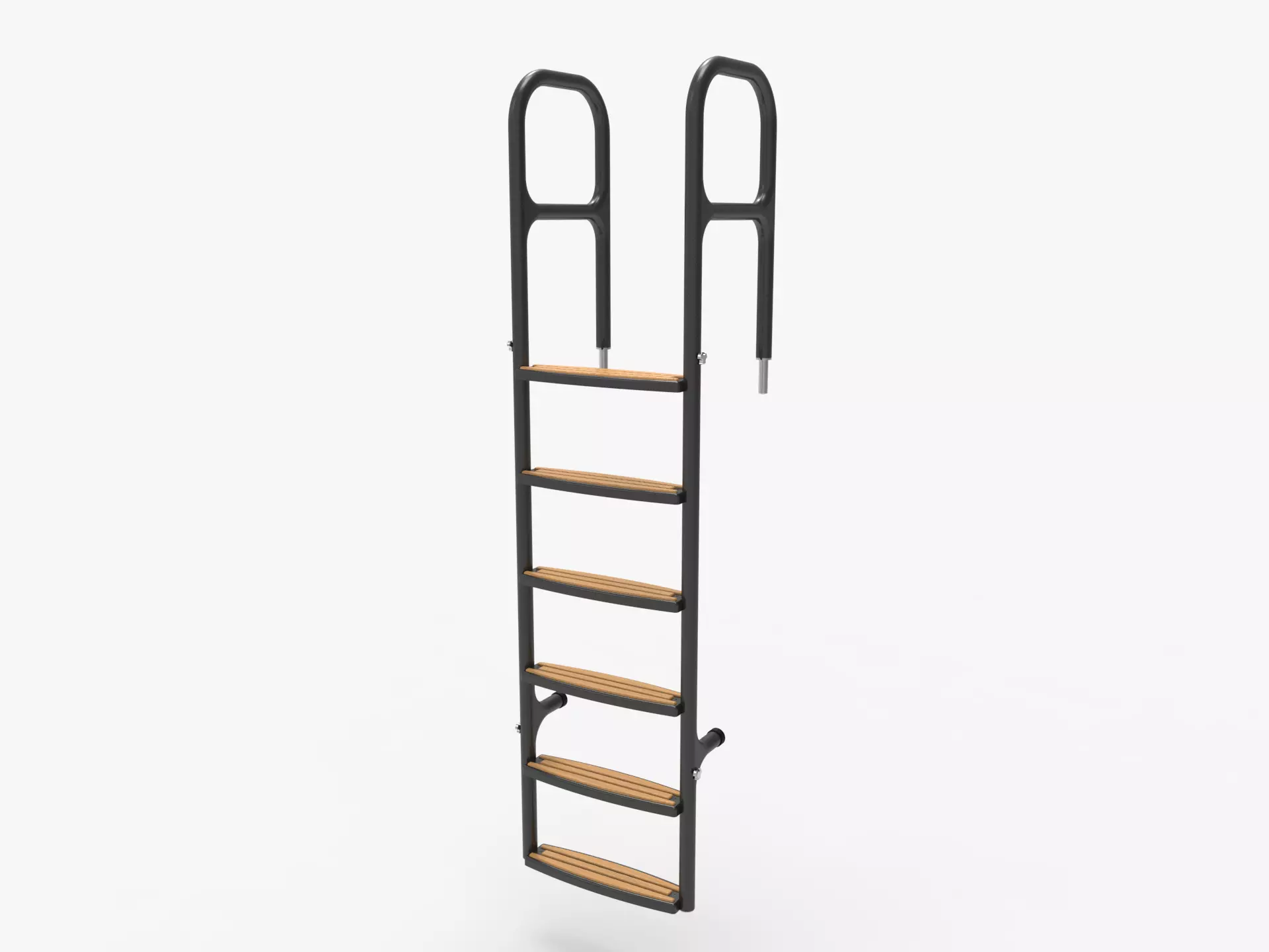 Carbon Fiber Yacht Swim Ladder  3D model_0