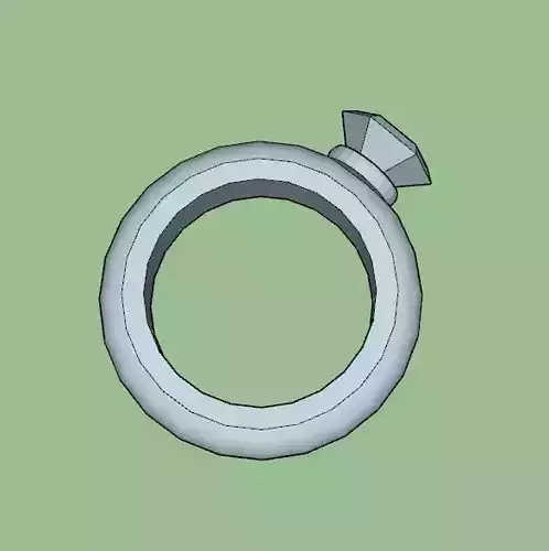 Ring Type 1 Printable 3D Print Model 