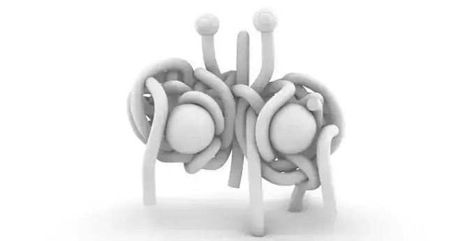 Flying Spaghetti Monster Pendant 3D print model