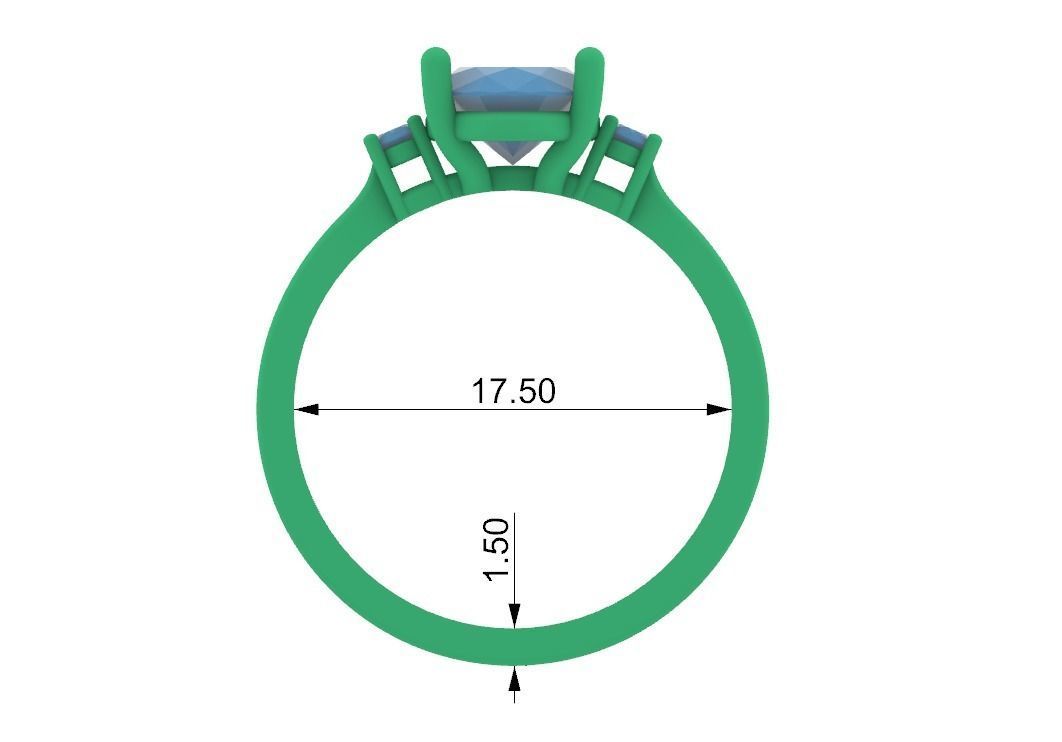  Beautiful ring 3D print model_5