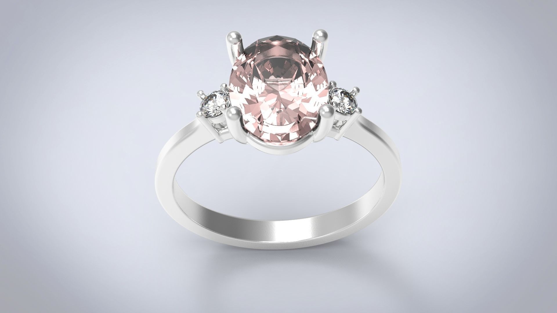  Beautiful ring 3D print model_2