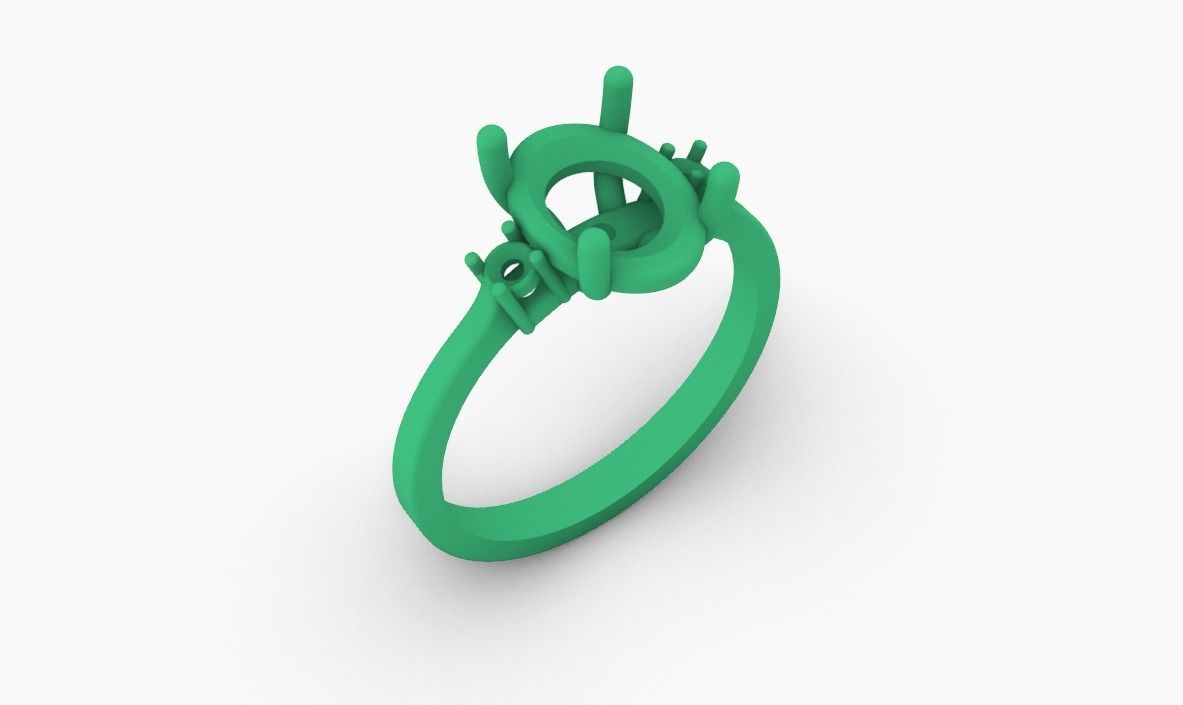  Beautiful ring 3D print model_8