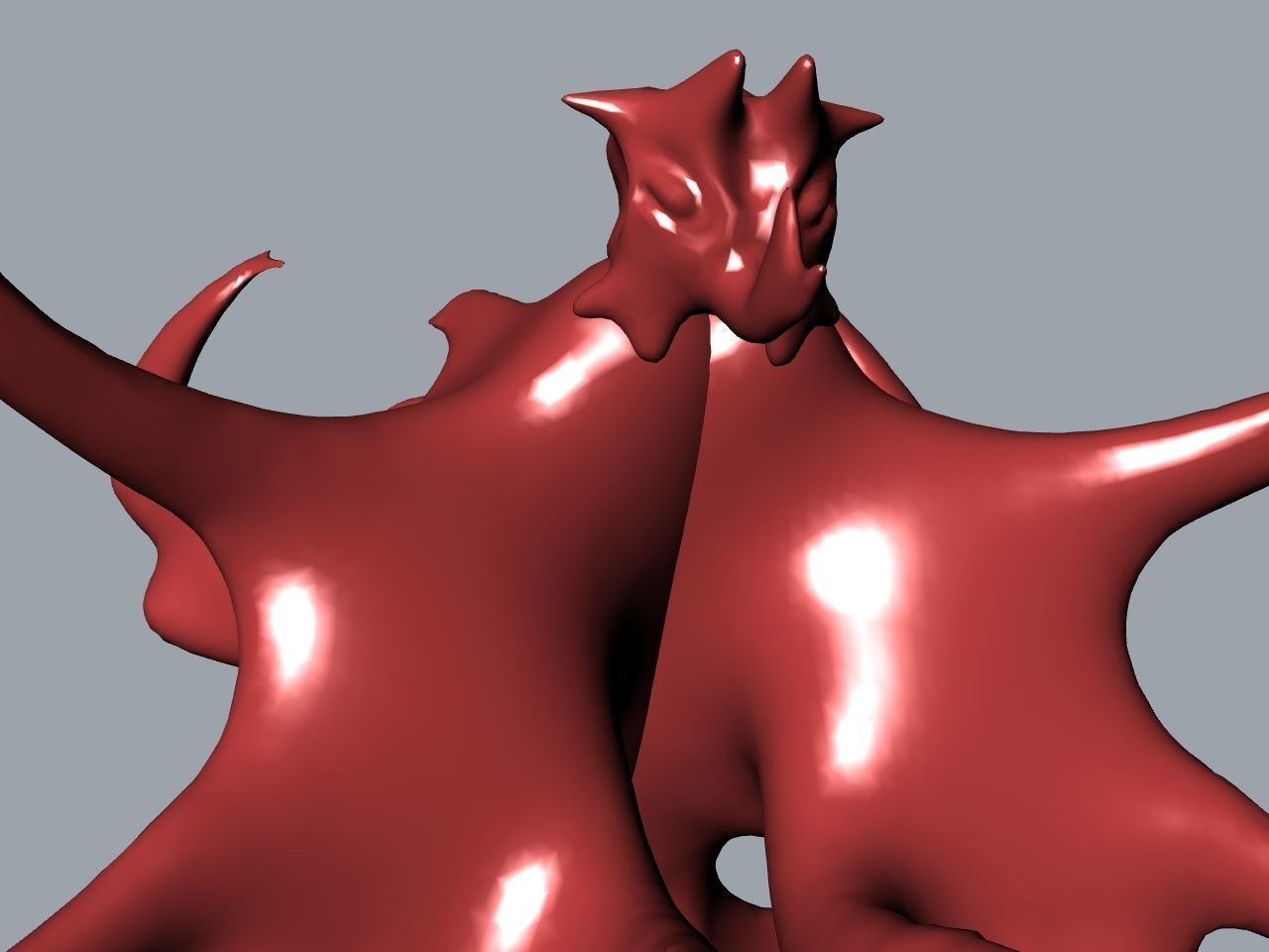 Dino dragon bird stl file verified toy 3D print model_6