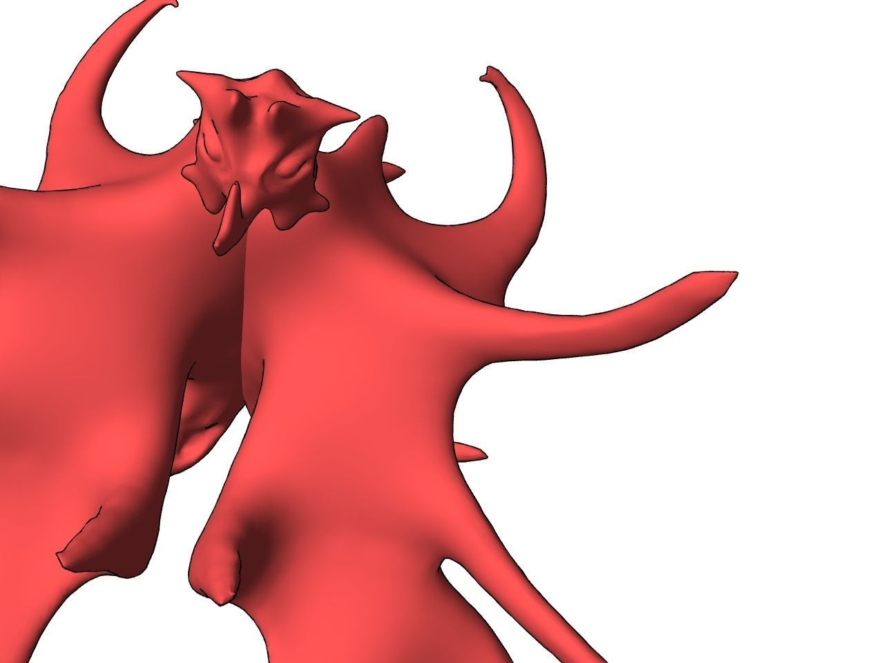 Dino dragon bird stl file verified toy 3D print model_2