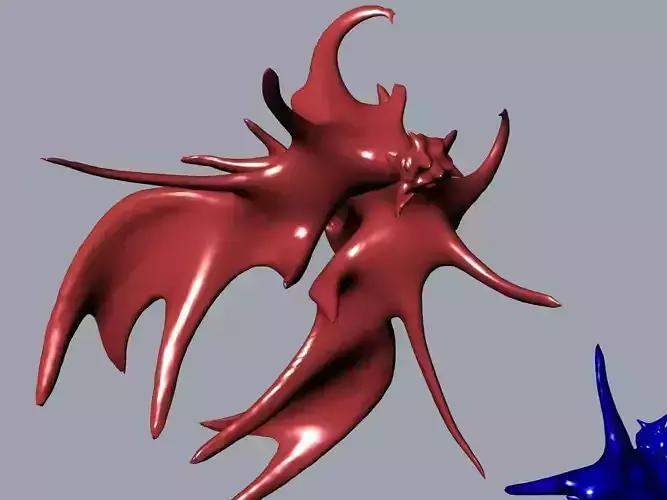 Dino dragon bird stl file verified toy 3D print model