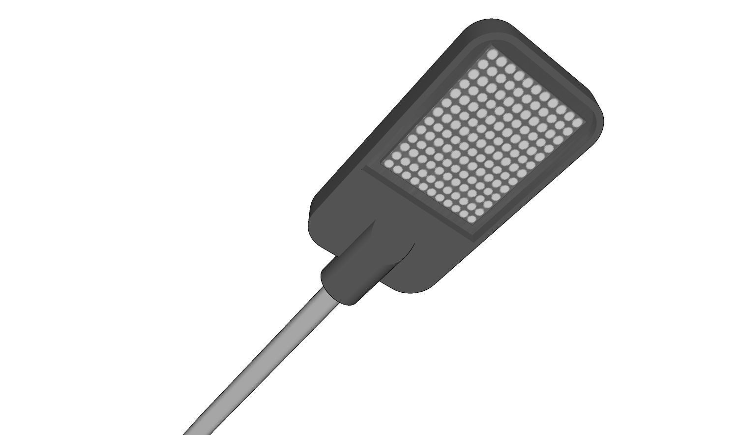 Lamp Post - Light Pole - Light Post - Street Light 11 3D model_6